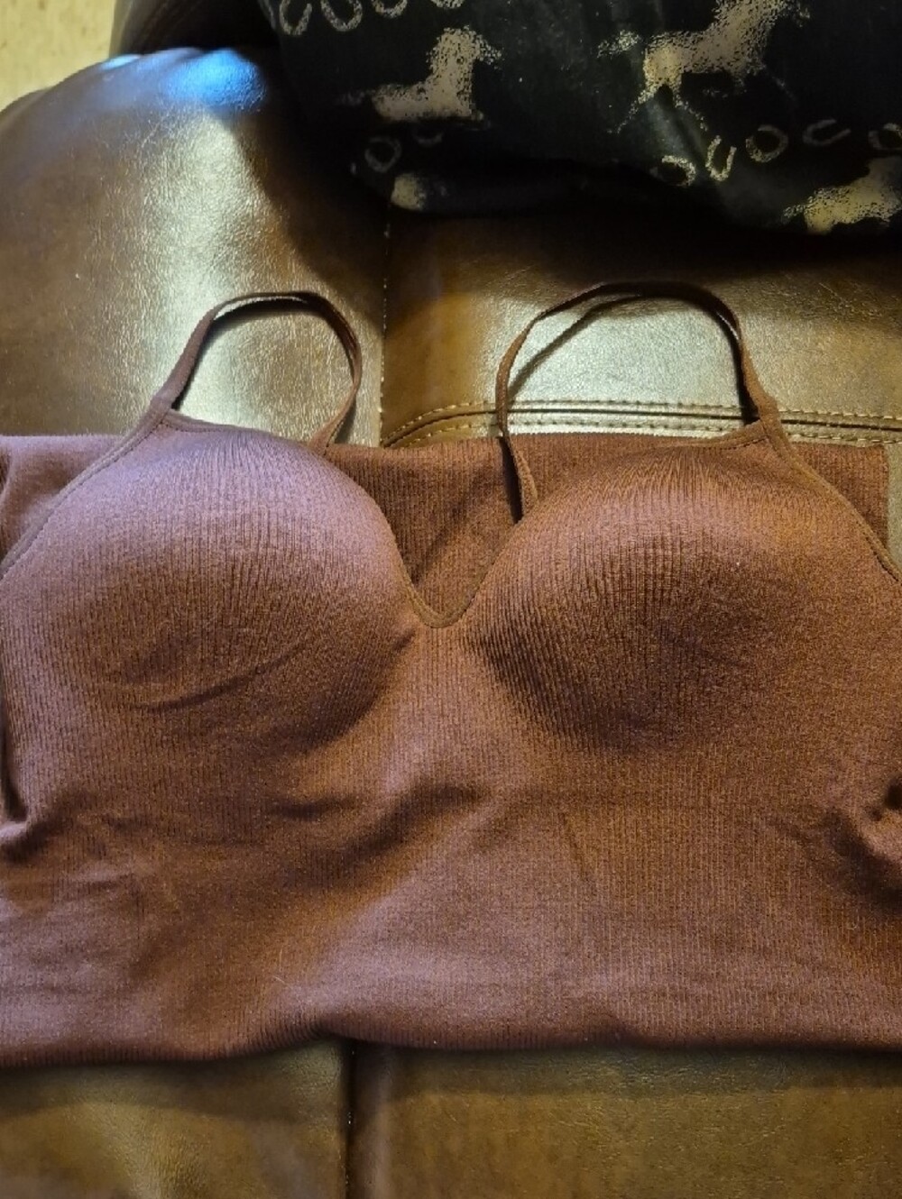 Bozzolo Brown Seamless Shaping Slip Dress - Picture 2 of 3